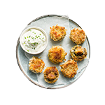 Cheesy Garlic Mushrooms 