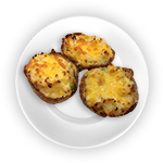 Mushroom & Potato Poori 