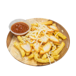 Chips, Cheese & Spicy Chicken 