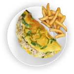 Chicken Tikka Omelette 